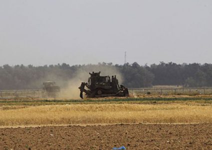 توغل وأعمال تجريف شرق خان يونس