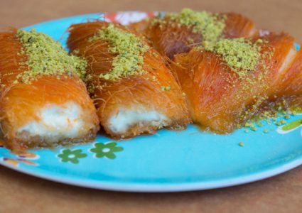 الكنافة المبرومة