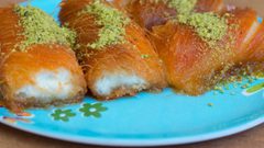 الكنافة المبرومة