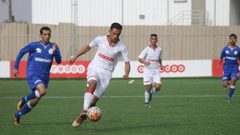 "البحرية" يلحق الهزيمة الأولى بـ "النشامى" ويقتحم مربع الكبار