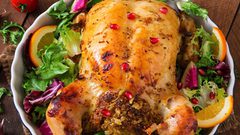 الدجاج المحشي