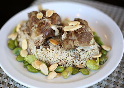 طبق الربيعية الفلسطينية