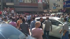 إصابة 10 أشخاص جراء حادث سير بنابلس