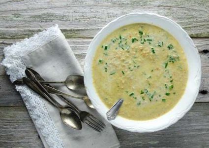 شوربة الفريكة الشتوية