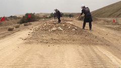 الإنتهاء من إزالة الألغام بمنطقة المغطس