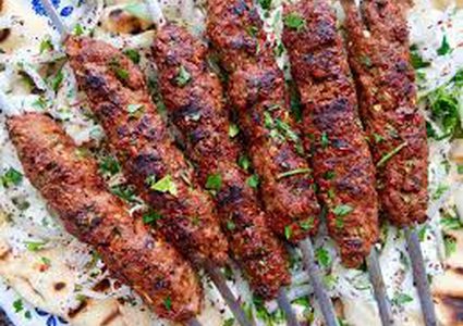 كباب اللحم المشوي