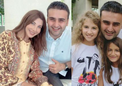 نانسي عجرم تستضيف الشيف بوراك في منزلها