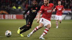 مانشستر يونايتد يتعادل سلبياً مع ألكمار في الدوري الأوروبي