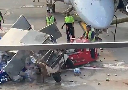 فيديو لخروج عربة طعام عن السيطرة يحقق نسبة مشاهدة عالية