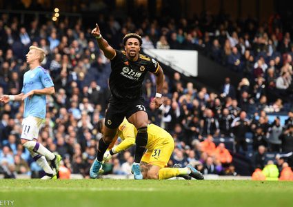 هزيمة صاعقة لمانشستر سيتي أمام ضيفه ولفرهامبتون بهدفين نظيفين