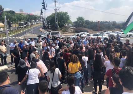 استمرار الفعاليات المنددة بارتفاع معدلات الجريمة بالداخل المحتل