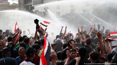 الشرطة العراقية تعترف باستخدام القوة المفرطة ضد المتظاهرين