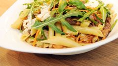 مكرونة باللحم