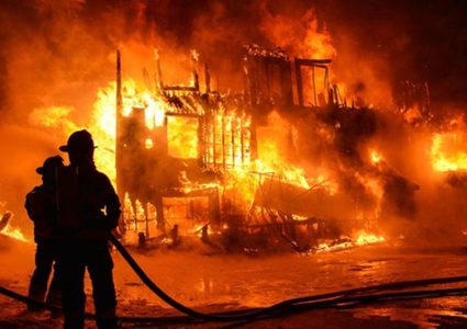 العراق: حريق يسفر عن مصرع 5 أشخاص