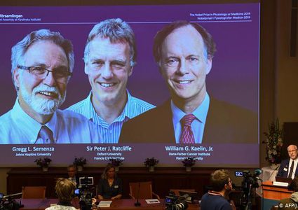 3 علماء يتقاسمون جائزة نوبل للفيزياء لعام 2019
