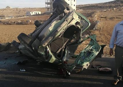 وفاة طفلة بحادث سير ذاتي بالظاهرية