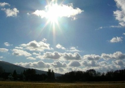 ارتفاع على درجات الحرارة