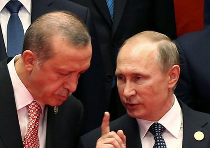 بوتين يدعو أردوغان إلى "تقييم دقيق" للوضع بسوريا