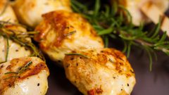 كباب الدجاج بالزعفران للرجيم