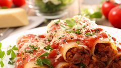 كانيلوني باللحم المفروم