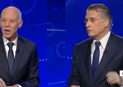 تونس: صمت انتخابي بعد "مناظرة تاريخية" بين القروي والسعيد