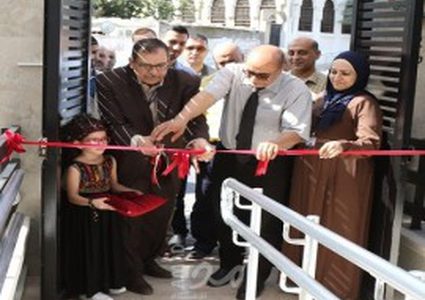 إفتتاح خط انتاج لتصنيع الحديد في الخليل