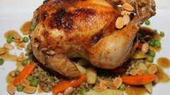 دجاج محشي بالأرز