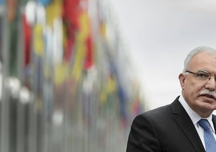 المالكي يتسلم نسخة أوراق اعتماد ممثل اليابان المعتمد لدى فلسطين