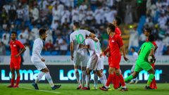 "الفدائي" يكتفي بالتعادل السلبي مع شقيقه السعودي
