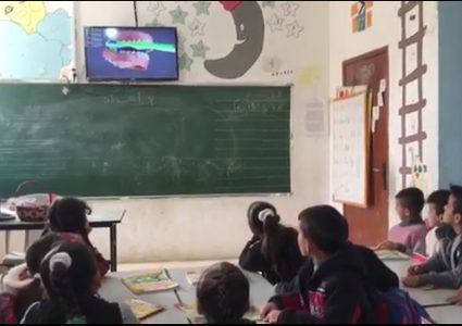 مبادرة لإستثمار الـ 5 دقائق بين الحصص