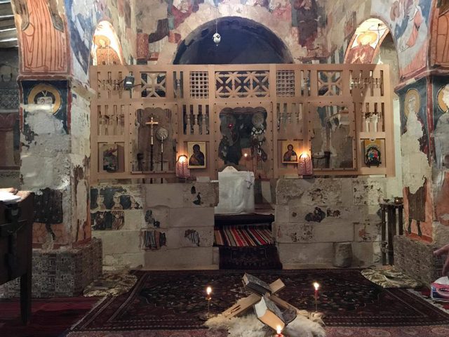 لجنة الكنائس تدشن أعمال ترميم كنيسة موسى الحبشي في نابلس