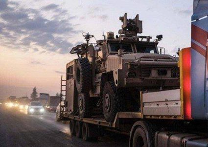 آليات الجيش الأميركي تغادر أكبر قواعدها في سوريا