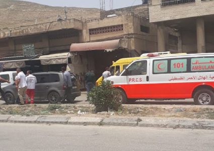 7 إصابات بينها طفلان في حادث سير غرب مدينة نابلس