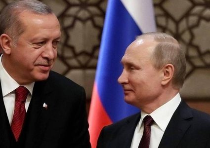 بوتين يلتقي أردوغان اليوم لبحث تطورات عملية "نبع السلام"