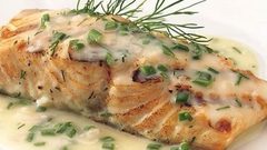 سمك بالكريمة