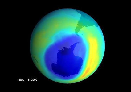 ناسا تؤكد أن ثقب الأوزون في القطب الجنوبي هو الأصغر حجما