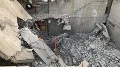 اصابات عقب هدم الاحتلال منزل عائلة أبو حميد بمخيم الأمعري