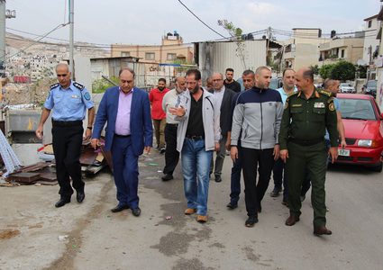 محافظ نابلس: خطة متكاملة لإزالة التعديات ستتم على عدة مراحل