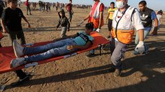 اصابات برصاص الاحتلال شرق قطاع غزة