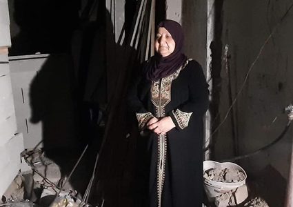 للمرة الخامسة..الاحتلال يهدم منزل أم ناصر حميد