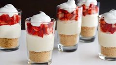 حلوى تشيز كيك بارفيه