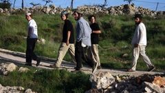 مستوطنون يغرقون أراضي زراعية شرق نابلس بالمياه العادمة