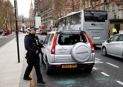 مواطنون يضربون لصاً في لندن