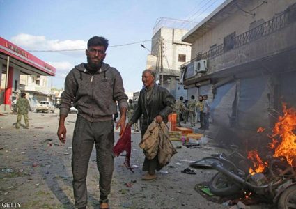 المرصد السوري: ارتفاع عدد القتلى في تفجير مدينة تل أبيض إلى 15