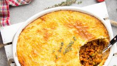 صينية توست باللحم