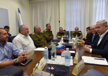 الكابينيت يجتمع لمناقشة التصعيد الاخير على قطاع غزة