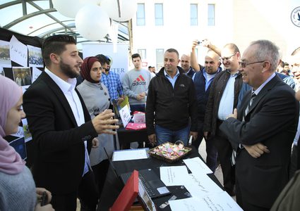 معرض الجمعيات العلمية الطلابية على أرض النجاح