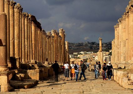 الأردن: طعن 3 سياح بمدينة جرش الأثرية