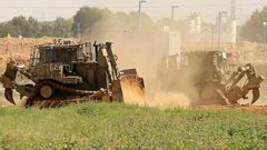 توغل محدود لجرافات الاحتلال شرق جباليا