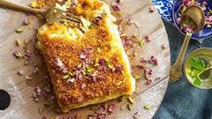 الكنافة النابلسية بالمقلاة